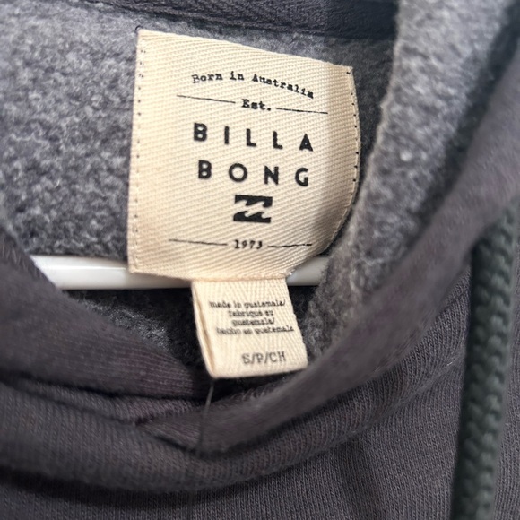 Billabong Ride In Hoodie women’s hoodie/sweatshirt Size small gray - Picture 2 of 3